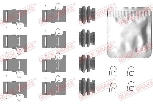 Accessory Kit, disc brake pad